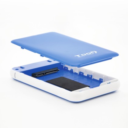 TooQ TQE-2528BL contenitore di unit&agrave; di archiviazione Box esterno SSD Blu 2.5"
