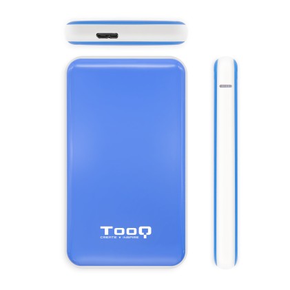 TooQ TQE-2528BL contenitore di unit&agrave; di archiviazione Box esterno SSD Blu 2.5"