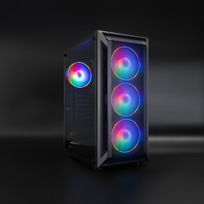 TooQ Ragn&auml;rok Midi Tower Nero