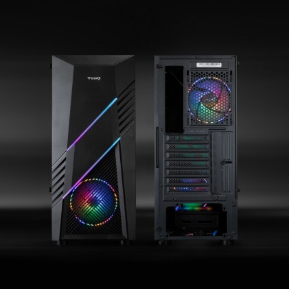 TooQ Biohazard Midi Tower Nero