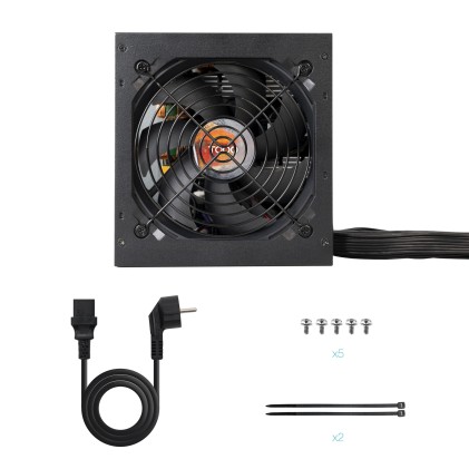 TooQ TQHELIOS-750SP alimentatore per computer 750 W 24-pin ATX ATX Nero