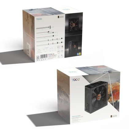 TooQ TQHELIOS-850SP alimentatore per computer 850 W 24-pin ATX ATX Nero