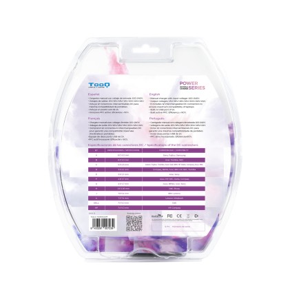 TooQ TQLC-90BS02M Caricabatterie per dispositivi mobili Nero Interno