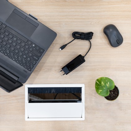 TooQ TQLC-USBCGAN100PD-C Caricabatterie per dispositivi mobili Computer portatile, Universale Nero AC Interno