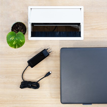 TooQ TQLC-USBCGAN90PD-C Caricabatterie per dispositivi mobili Computer portatile, Universale Nero AC Interno