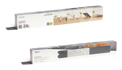 TooQ TQLRS0036-AL supporto per laptop Supporto per computer portatile Argento 43,9 cm (17.3")