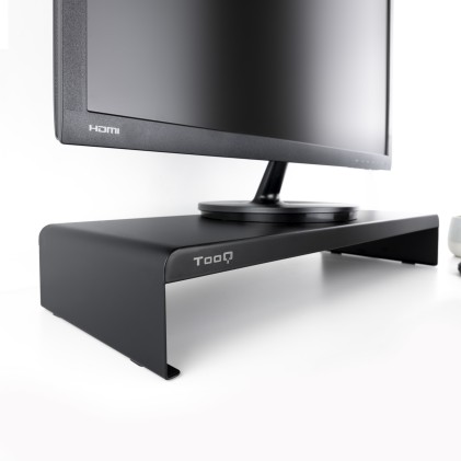 TooQ TQMR0121 supporto da tavolo per Tv a schermo piatto Libera installazione Nero