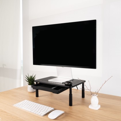 TooQ TQMR087 Supporti a parete per TV Scrivania Nero