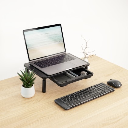 TooQ TQMR087 Supporti a parete per TV Scrivania Nero