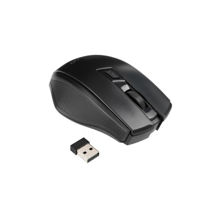 TooQ TQMW-1102-B mouse Universale Mano destra RF Wireless Ottico 1600 DPI