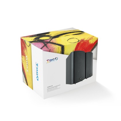 TooQ TQOWS-01B altoparlante Nero Cablato