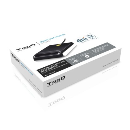 TooQ TQR-210B lettore di card readers Interno USB 2.0 Nero