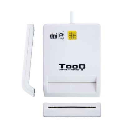TooQ TQR-210W lettore di card readers Interno USB 2.0 Bianco