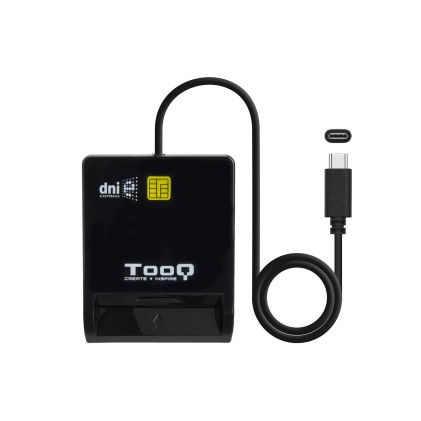 TooQ TQR-211B lettore di card readers Interno USB USB 2.0 Nero