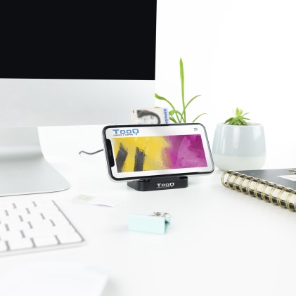 TooQ TQR-220B lettore di card readers Interno USB USB 2.0 Nero