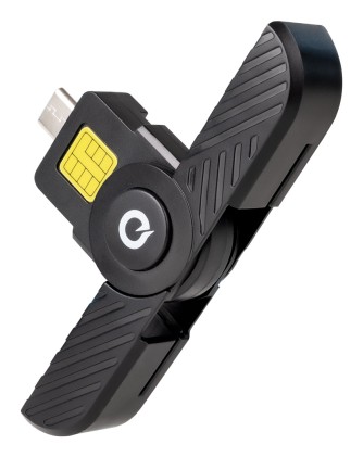 TooQ TQR-3011B lettore di card readers USB tipo-C Nero