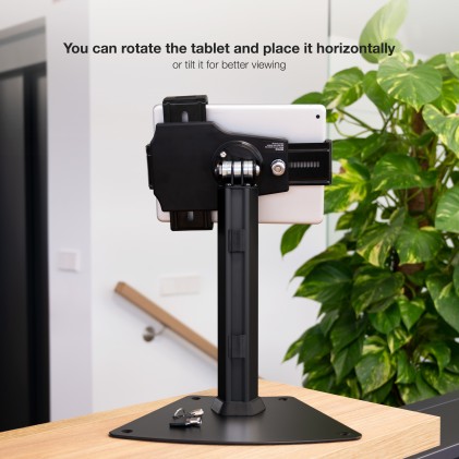 TooQ TQTDS0811 supporto antifurto per tablet 26,7 cm (10.5") Nero