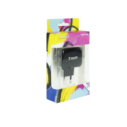 TooQ TQWC-1S02 Caricabatterie per dispositivi mobili Nero Interno