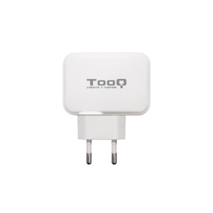 TooQ TQWC-2SC02WT Caricabatterie per dispositivi mobili Bianco Interno