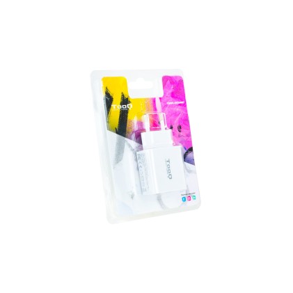 TooQ TQWC-2SC04WT Caricabatterie per dispositivi mobili Bianco Interno