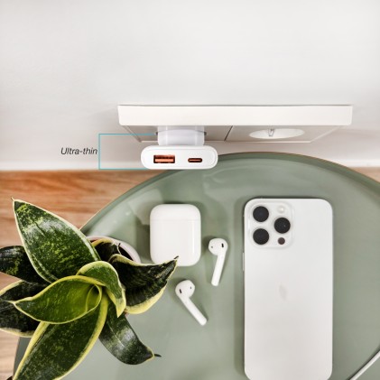 TooQ TQWC-GANSL65W1A1C Caricabatterie per dispositivi mobili Universale Bianco AC Ricarica rapida Interno