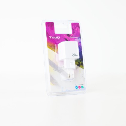 TooQ TQWC-PD20WT Caricabatterie per dispositivi mobili Bianco Interno
