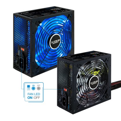 TooQ TQXGEII-800SAP alimentatore per computer 800 W 20+4 pin ATX ATX Nero