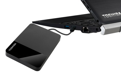 Toshiba Canvio Ready disco rigido esterno 4 TB 2.5" Micro-USB B 2.0/3.2 Gen 1 (3.1 Gen 1) Nero