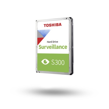 Toshiba S300 Surveillance disco rigido interno 2 TB 5400 Giri/min 128 MB 3.5" Serial ATA III