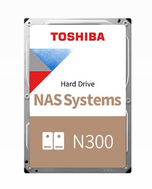 Toshiba N300 disco rigido interno 10 TB 7200 Giri/min 512 MB 3.5" Serial ATA III