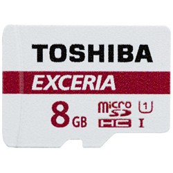 Memory Card microSD Card 8GB Toshiba SDHC Exceria M301/R48 retail