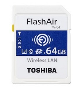Memory Card SD 64GB Toshiba SDHC FlashAir W-04/Wireless Class10 retail