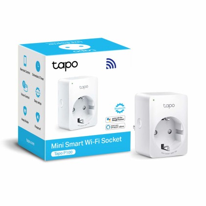 Presa Smart Tp Link Tapo P100 Mini Presa Smart Wi Fi White