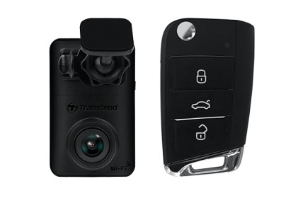 Transcend DrivePro 10 Quad HD Wi-Fi Accendisigari Nero
