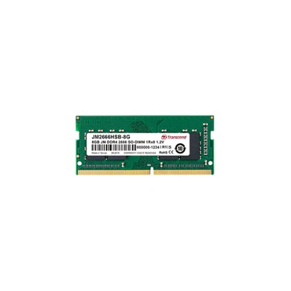 TRANSCEND 32GB JM DDR4 2666Mhz SO-DIMM 2Rx8 2Gx8 CL19 1.2V