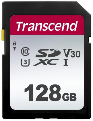 Transcend Memory Card 128Gb Sd Card Uhs-I U1