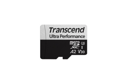 Transcend Memory Card 128Gb Microsd W/ Adapter Uhs-I U3 A2 Ultra Performance
