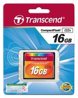 TRANSCEND CompactFlash 16GB Card MLC