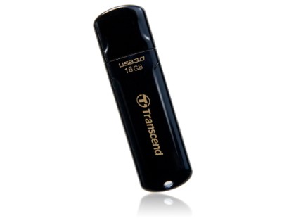 TRANSCEND JetFlash 700 16GB USB 3.1 Flash Drive Up to 75MB/s black