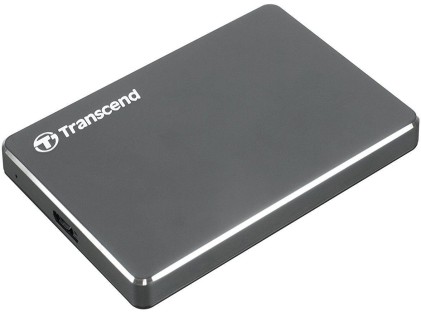 TRANSCEND StoreJet 25C3 HDD 6.4cm 2.5inch 1TB USB 3.0 Iron Grey