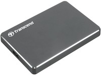 TRANSCEND StoreJet 25C3 HDD 6.4cm 2.5inch 1TB USB 3.0 Iron Grey