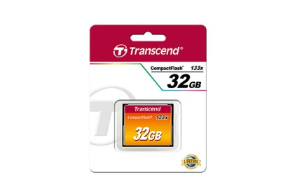 TRANSCEND CompactFlash 32GB Card MLC