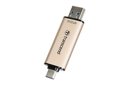 Transcend Pen Disk 512Gb, Usb3.2, Pen Drive, Tlc, High Speed, Type-C