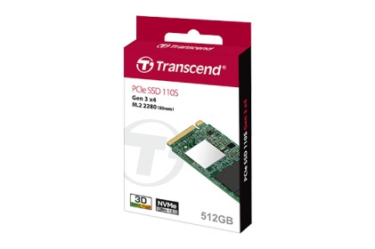 Transcend Ssd Interno 512Gb, M.2 2280,Pcie Gen3X4, Nvme, 3D Tlc, Dram-Less