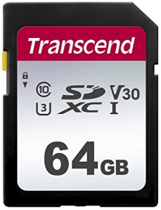 TRANSCEND 64GB UHS-I U3 SD Card TLC
