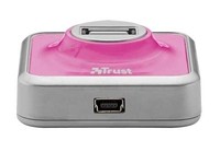 Trust 4 Porte USB 2.0 Micro Hub - Rosa