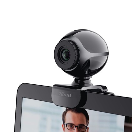 Trust Exis webcam 0,3 MP 640 x 480 Pixel USB 2.0 Nero