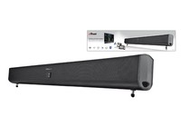 Trust 18282- Linea Wireless Bluetooth Soundbar Speaker per TV, tablets, iPad and smartphones, iPhone
