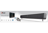 Trust 18282- Linea Wireless Bluetooth Soundbar Speaker per TV, tablets, iPad and smartphones, iPhone