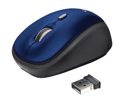 Trust 19663 mouse RF Wireless Ottico 1600 DPI